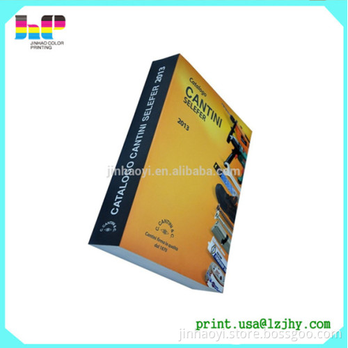 new design softcover book printing Softcover textbook thick book printing in China